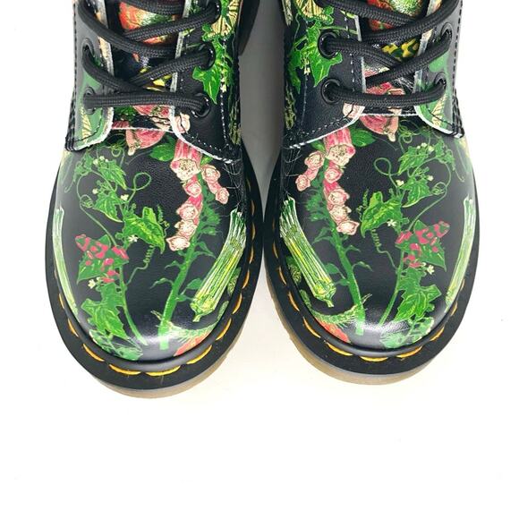 NIB Dr Martens Wild Botanics 1460 Lace Up Ankle Boots Women’s 5 Shoes - Picture 11 of 13